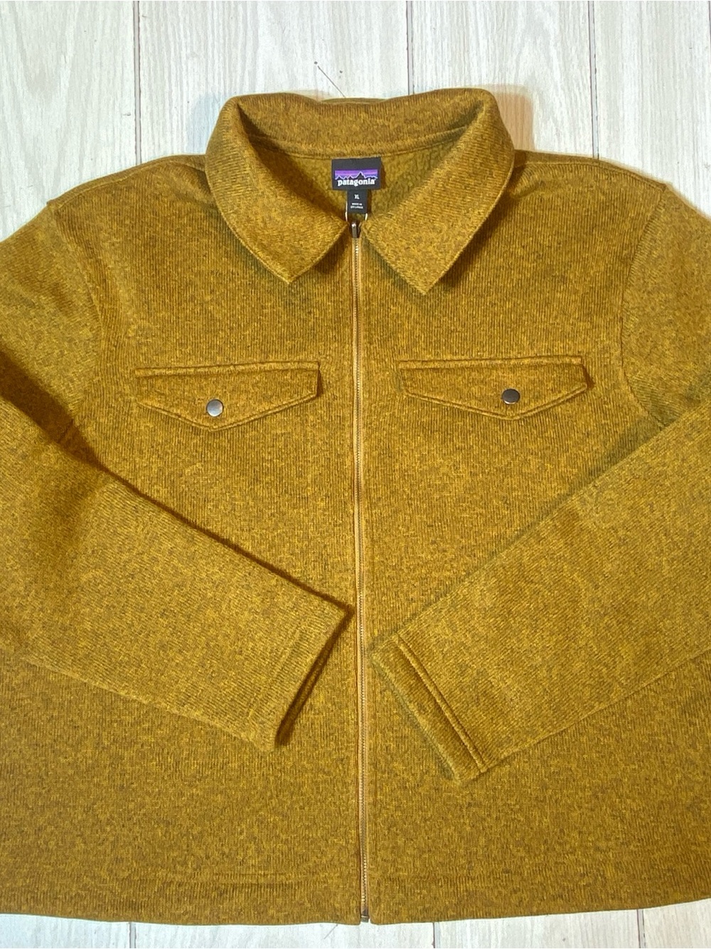 NWT Patagonia Women's Better Sweater Zippered Chore Jacket Raptor Brown XL 26115